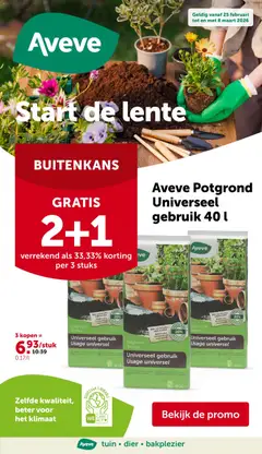 Aveve folder - Voorbeeld van een folder van Aveve, geldig van 25.02.2026
