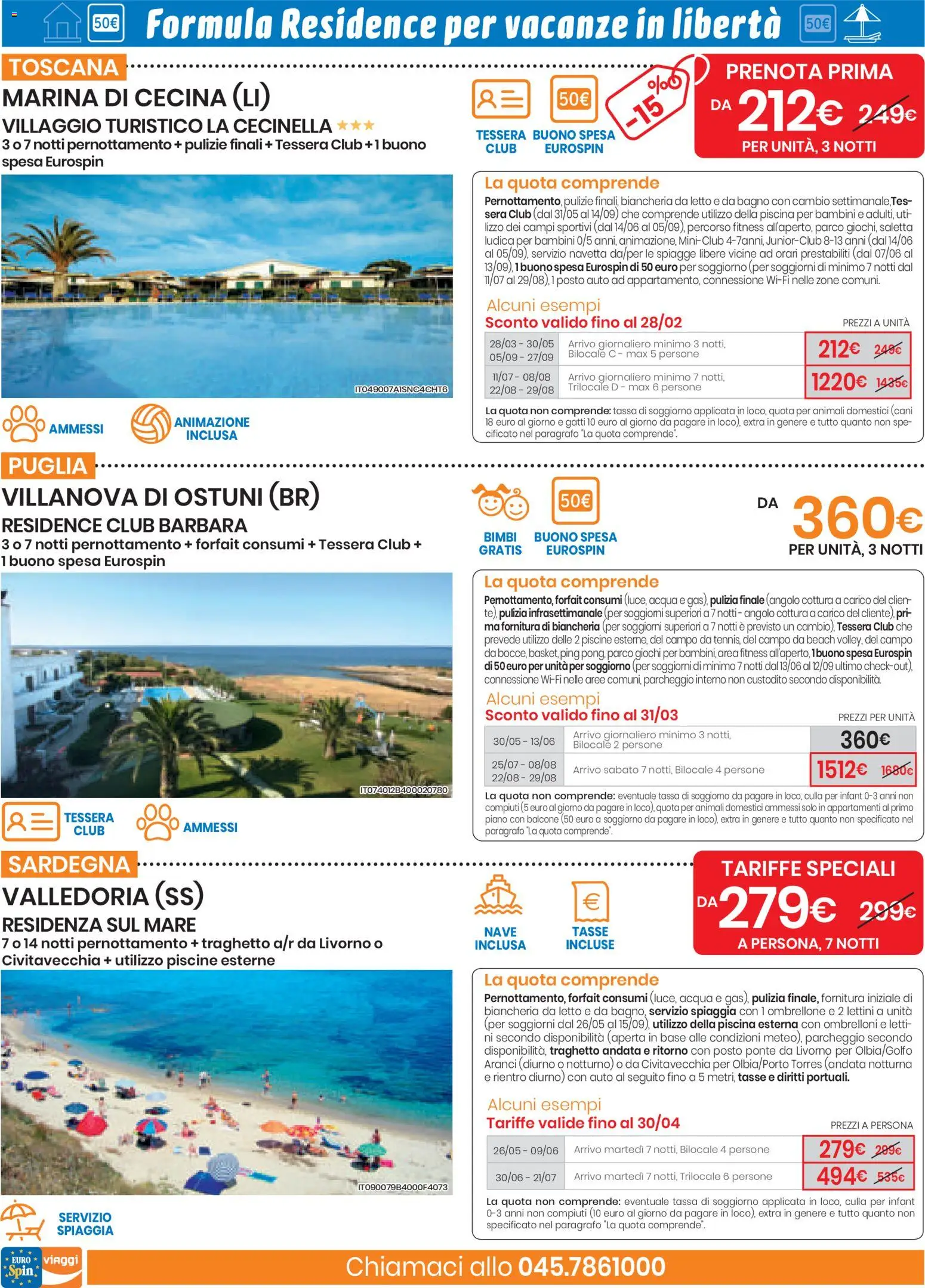 Volantino Eurospin del 11.02.2026 | Pagina: 14 | Prodotti: Piscina, Culla, Letto, Biancheria da letto