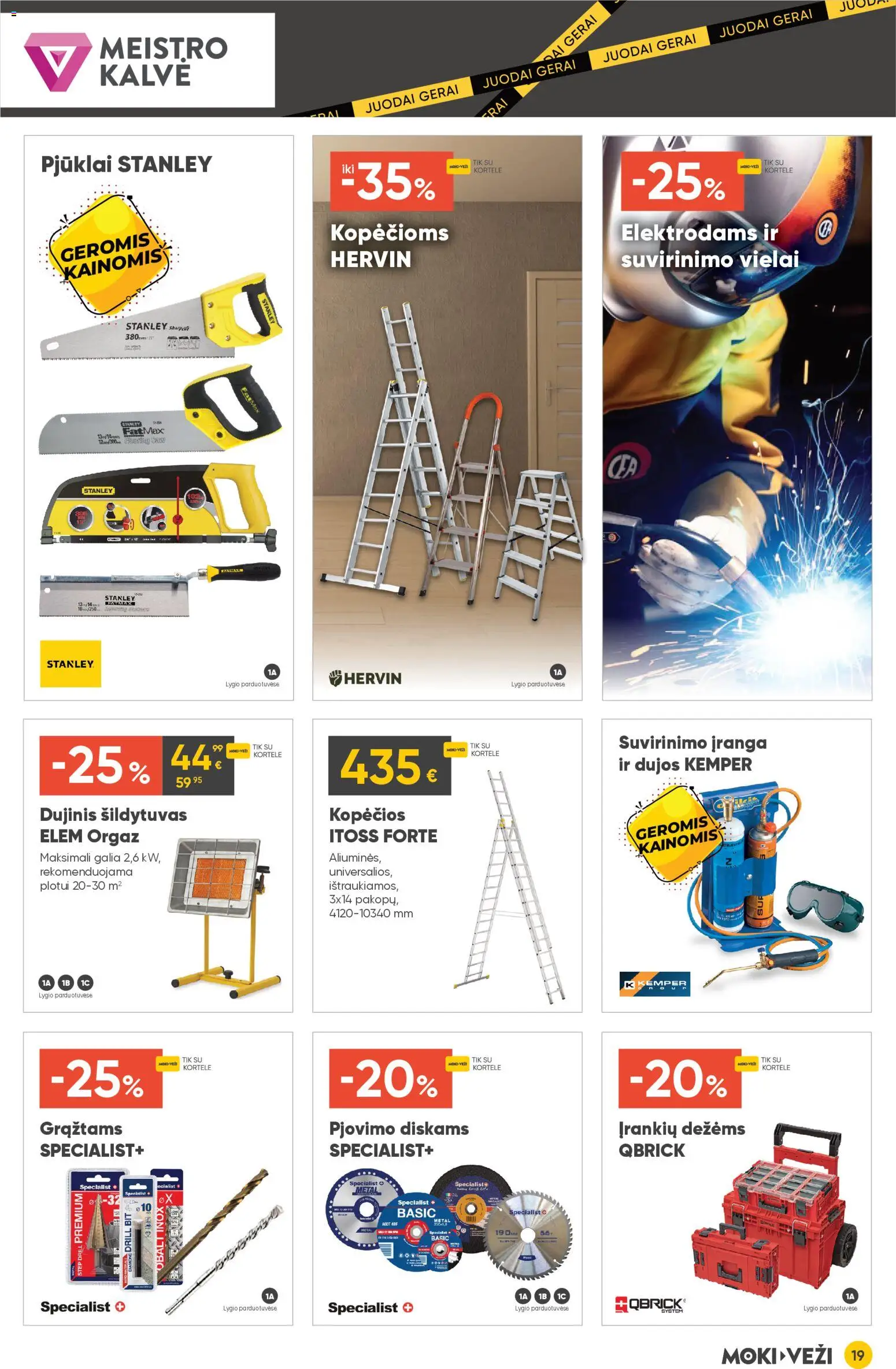 MOKI VEŽI akcijos nuo 13.11.2025 | Puslapis: 19