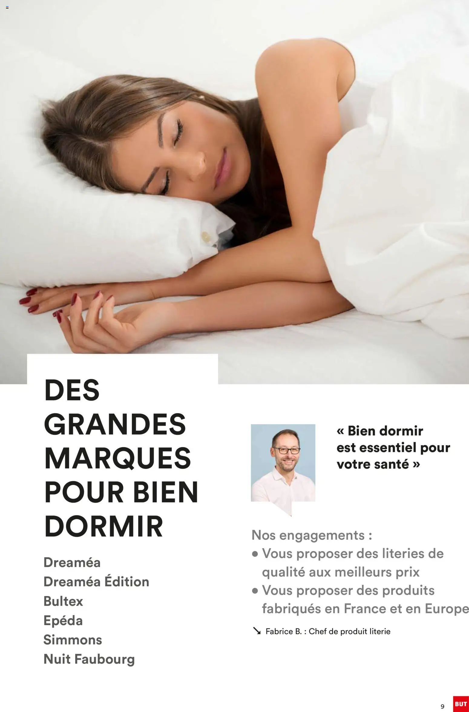 {H1} | Page: 9 | Produits: Literie