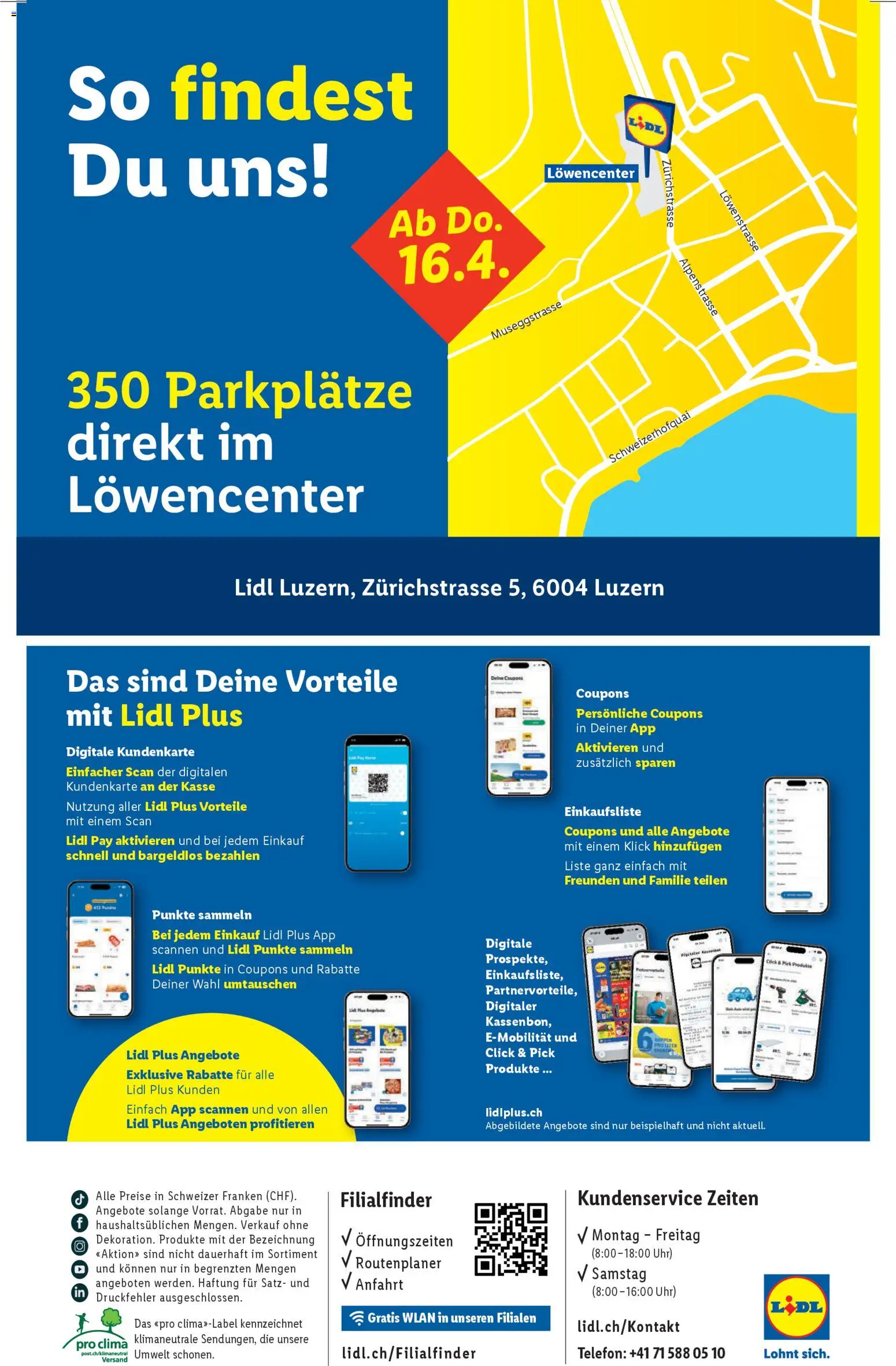 Lidl Aktionen Neueröffnung Luzern – gültig ab 16.04.2026 | Seite: 8