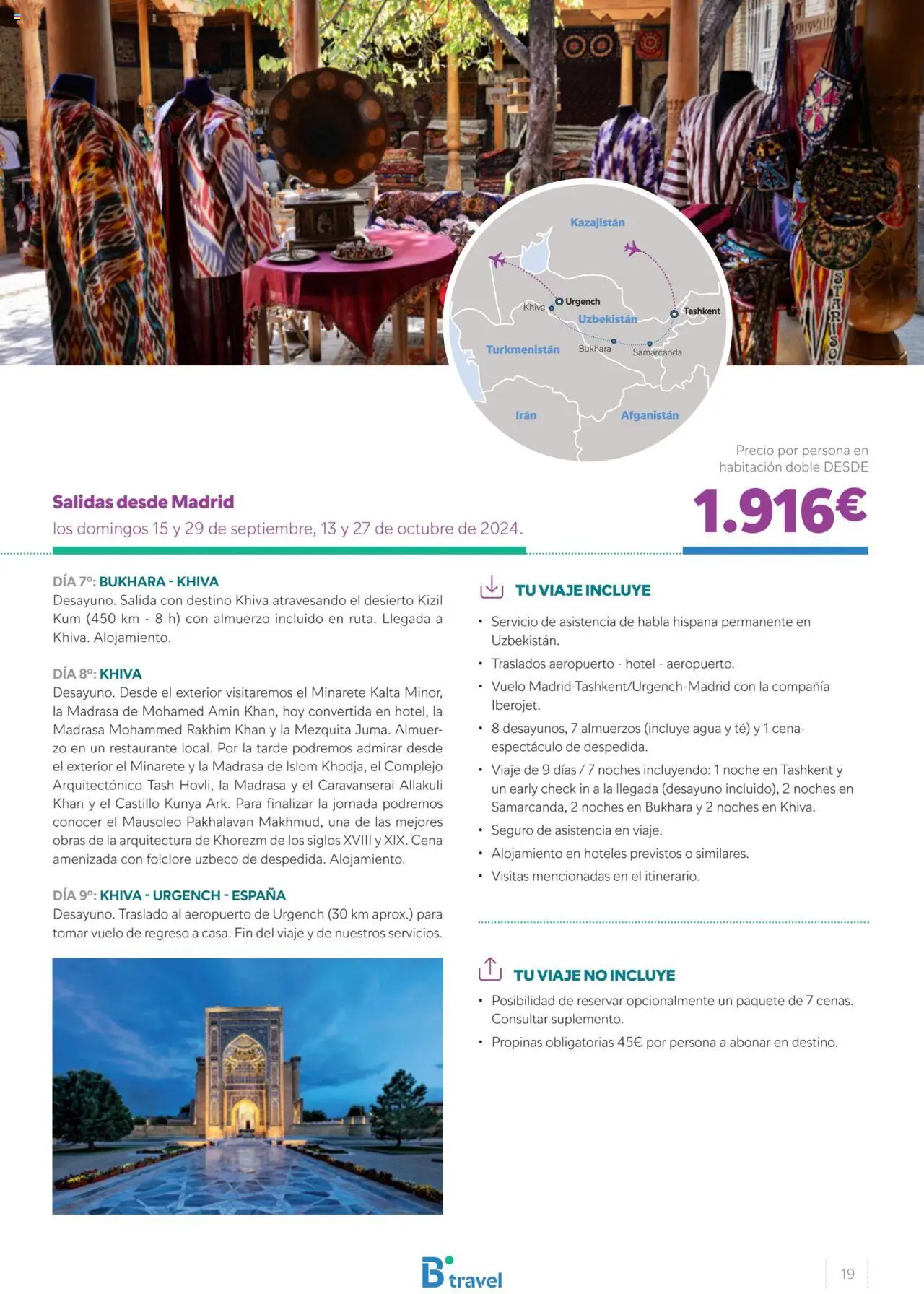 B the travel brand Uzbekistan │ válido desde el 28.05.2024 | Página: 19 | Productos: Té