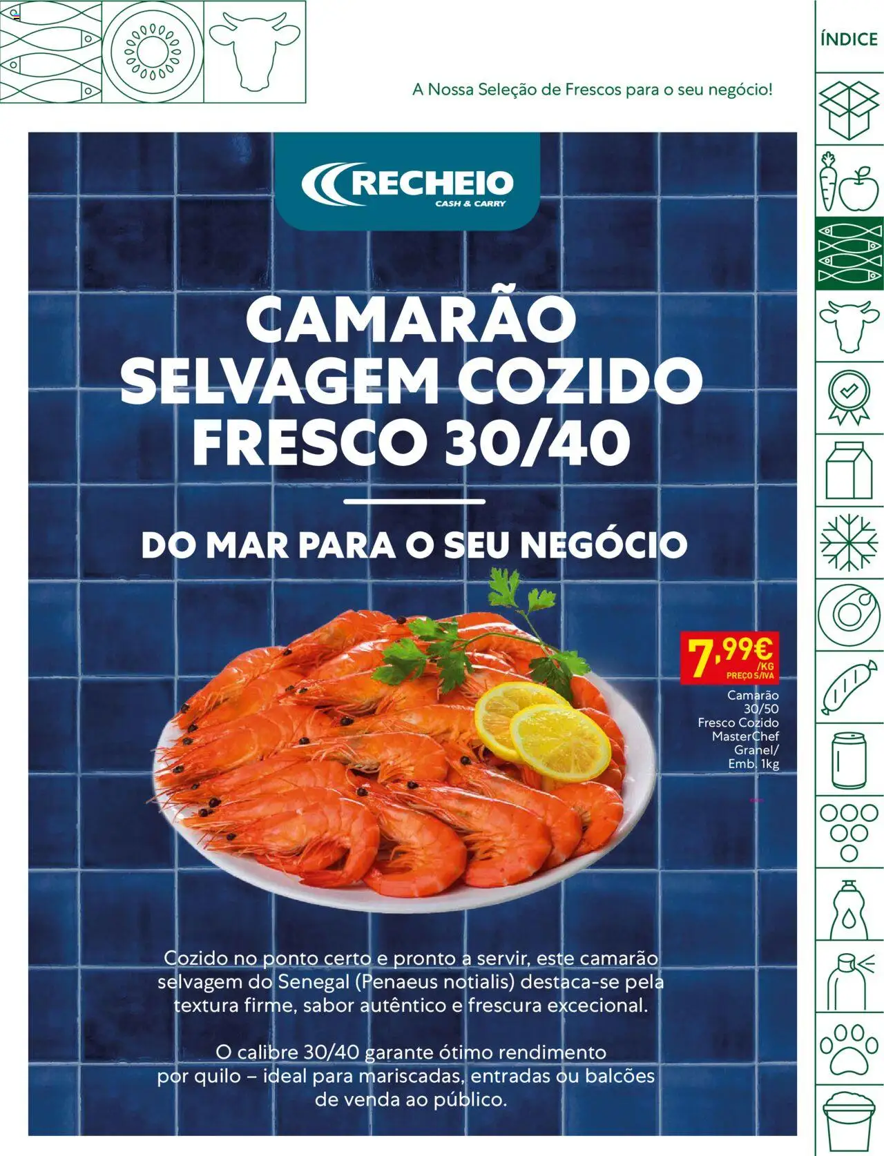 Recheio folheto │ válido de 12.08.2025 | Página: 11 | Produtos: Camarão