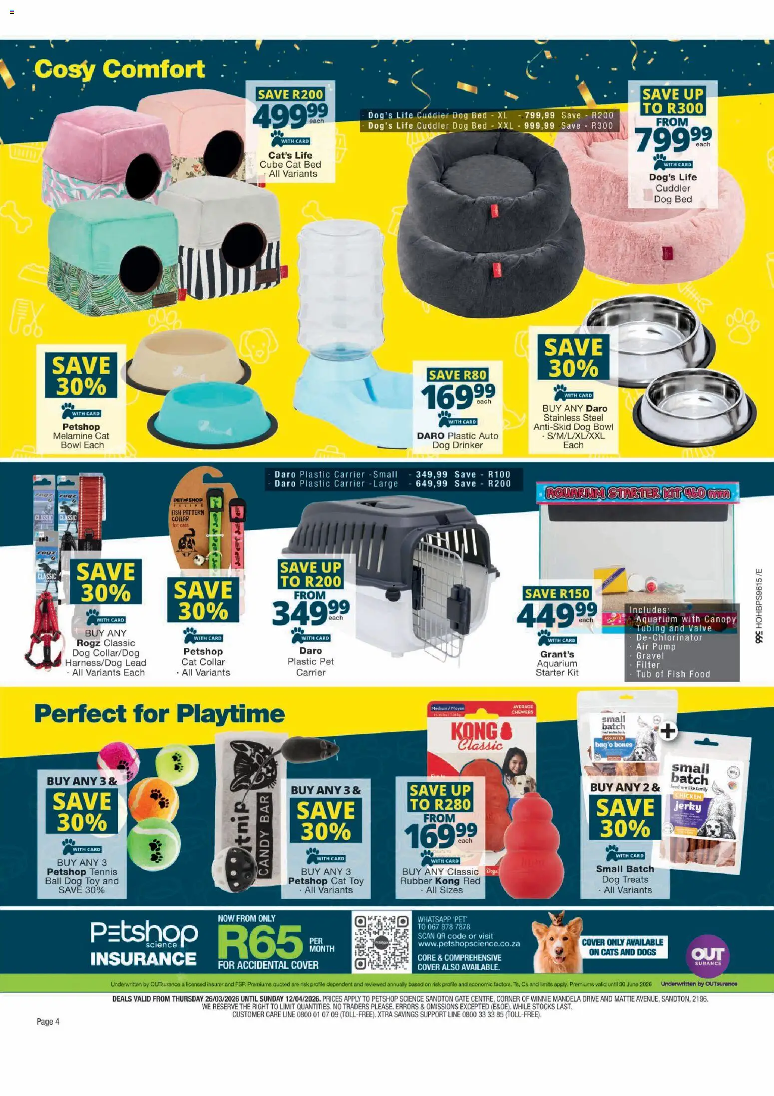 New Checkers catalogue – valid from 26.03.2026 | Page: 4 | Products: Bowl, Gate, Fish, Valve