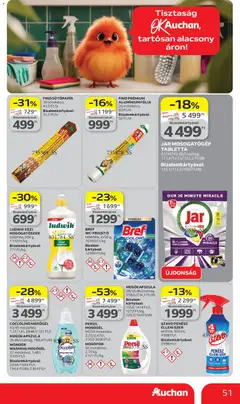 Auchan akciós újság - amely érvényes a következő dátumtól: 26.03.2026 | Oldal: 51