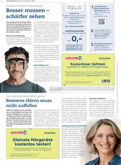 Hartlauer Gesundheits - Echo ab 01.11.2025 gültig | Seite: 4 | Produkte: Chips, Brille