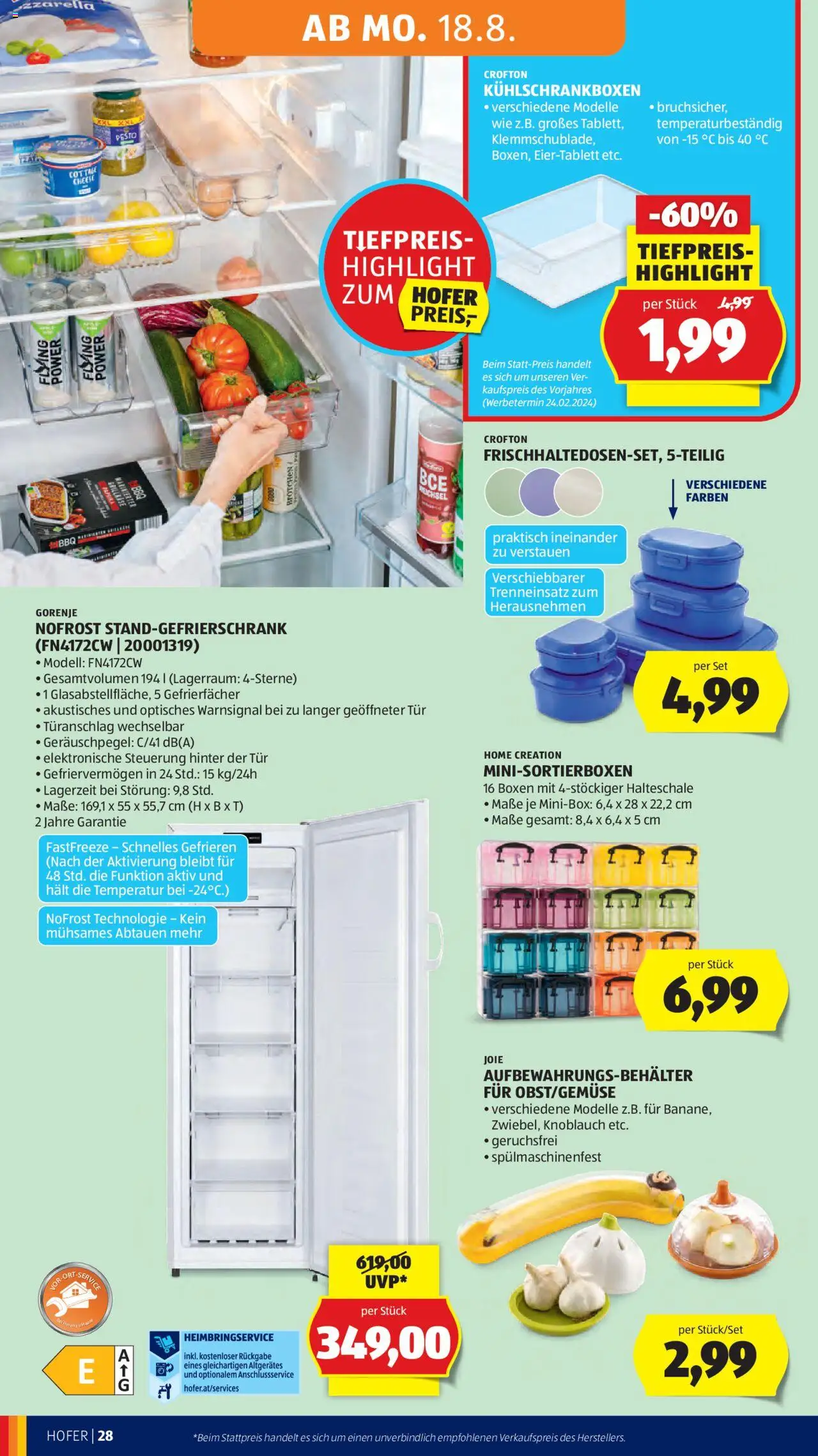 Hofer AT akciós ujság - amely érvényes a következő dátumtól: 14.08.2025 | Oldal: 32 | Termékek: Pesto