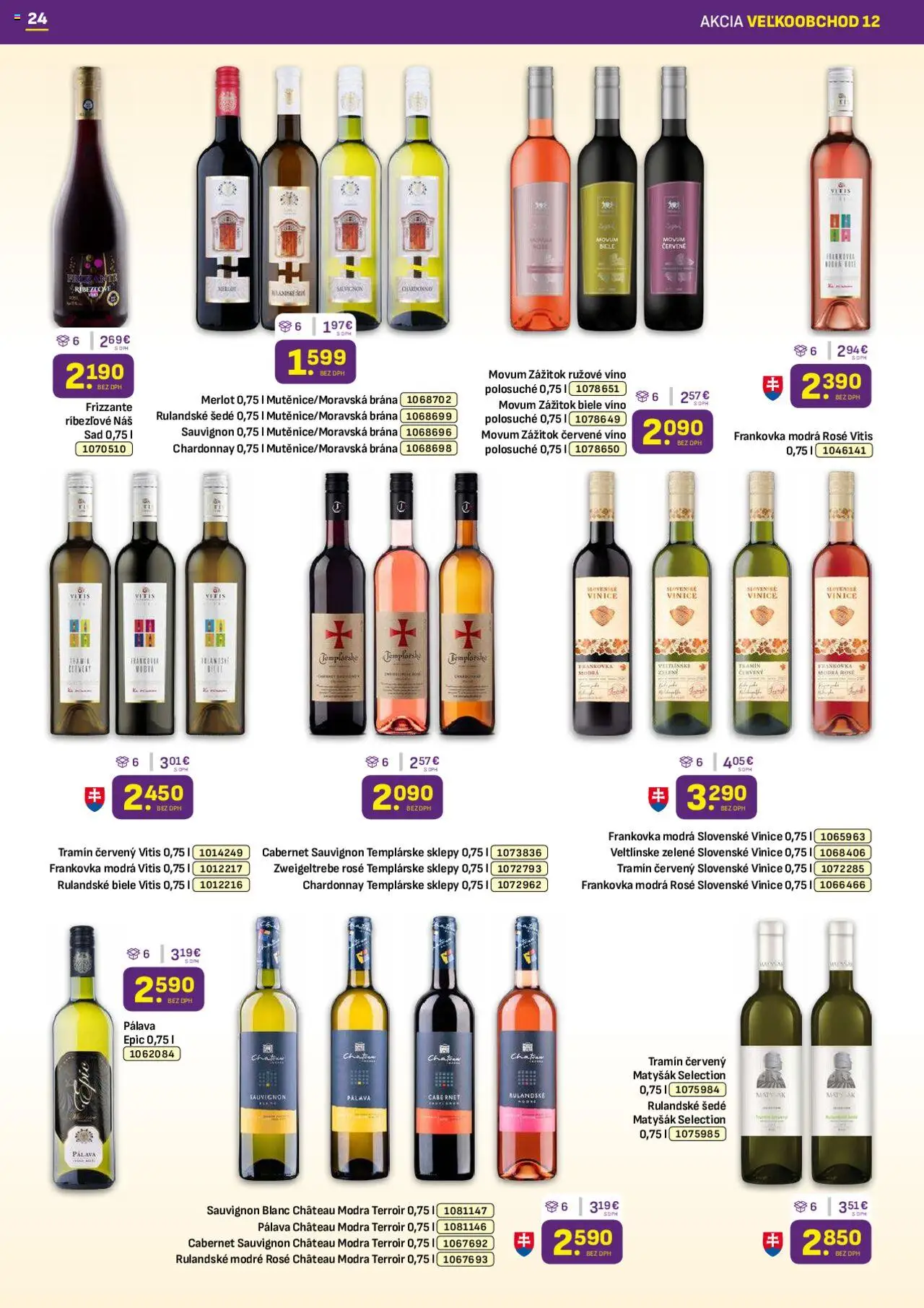 Libex leták │ platný od 16.06.2025 | Strana: 24 | Produkty: Biele víno, Víno, Ríbezľové víno, Rúžové víno