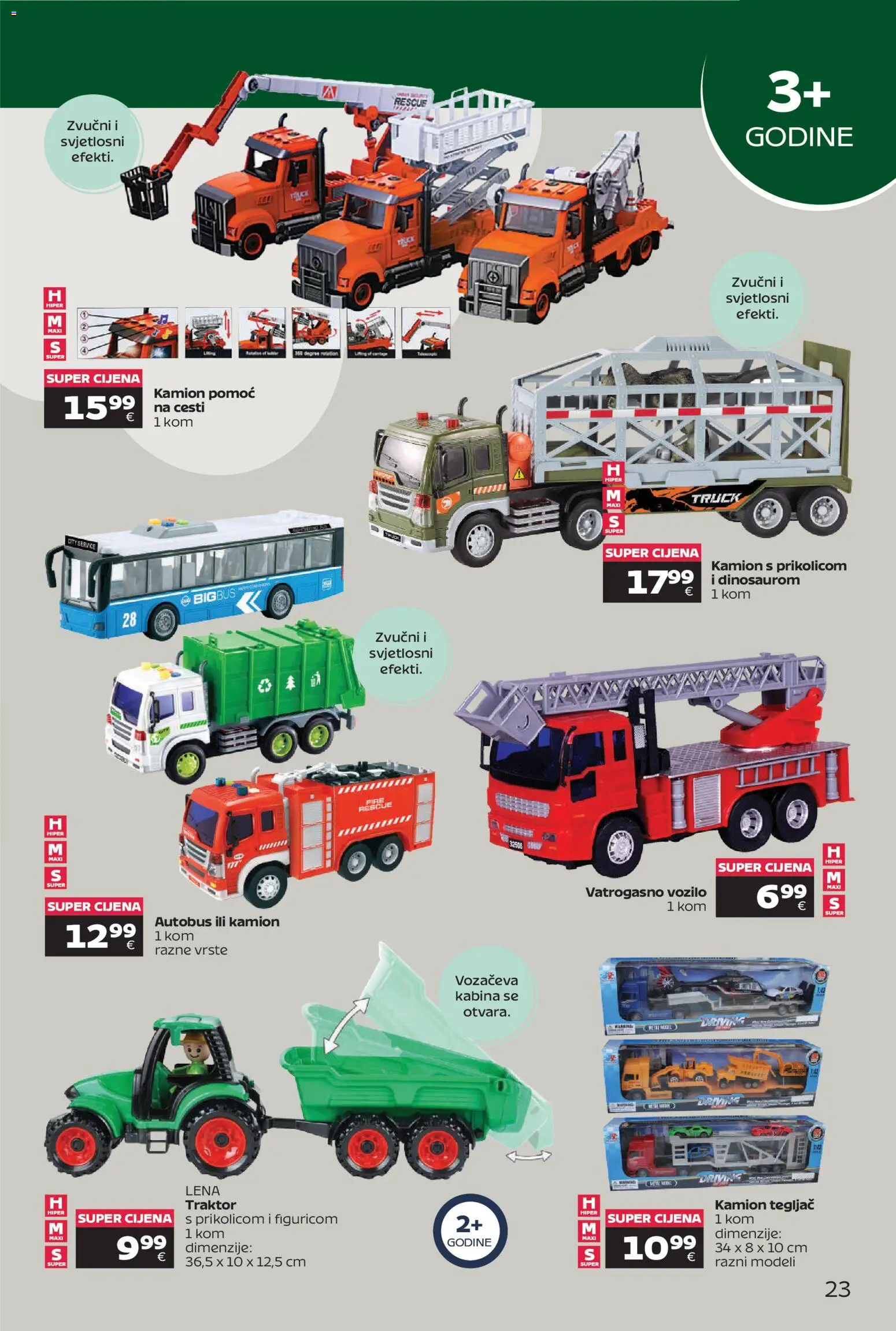 Tommy katalog | vrijedi od 24.11.2025 | Stranica: 23 | Proizvodi: Traktor