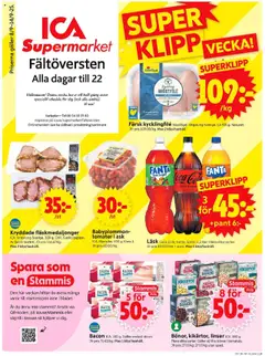 ICA Supermarket - Stockholm - Förhandsvisning av reklamblad från butik ICA Supermarket aktuell från 08.09.2025