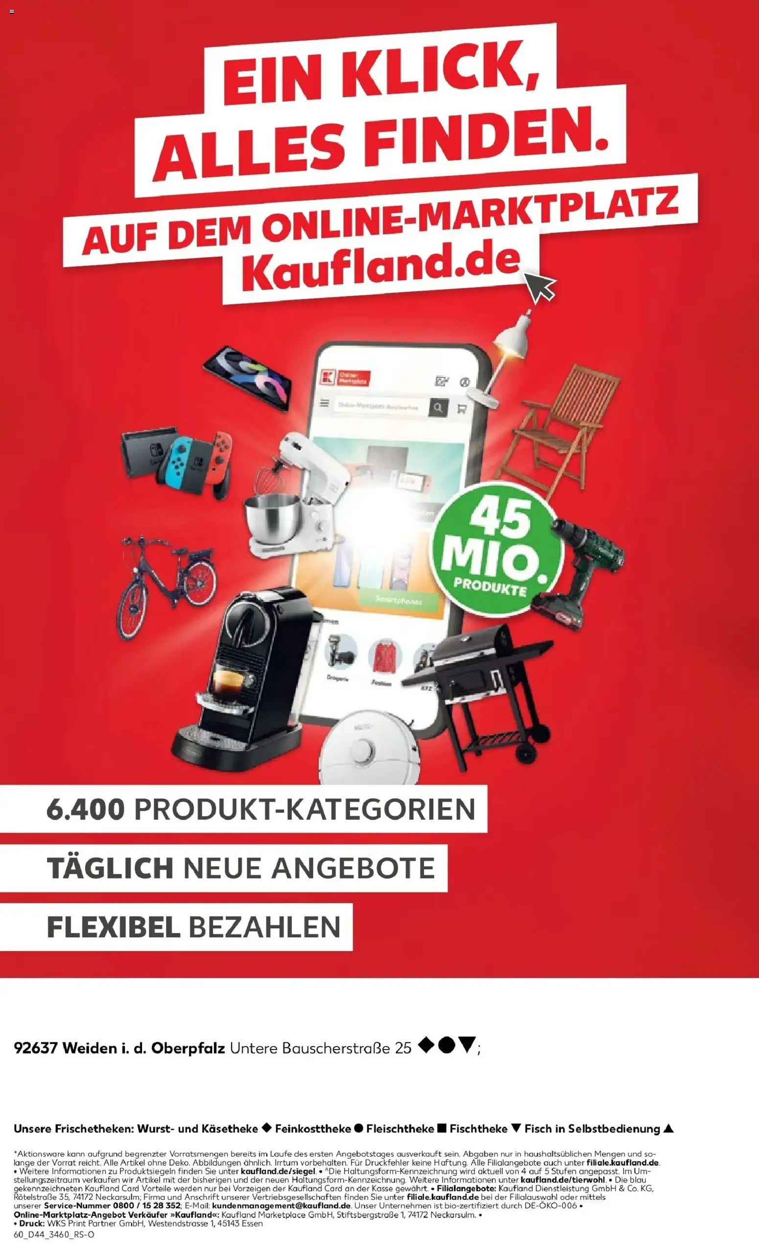 Kaufland prospekt Weiden In Der Oberpfalz	 – gültig ab 03.11.2025 | Seite: 60 | Produkte: Roboter, Lampe, Wurst, Smartphone