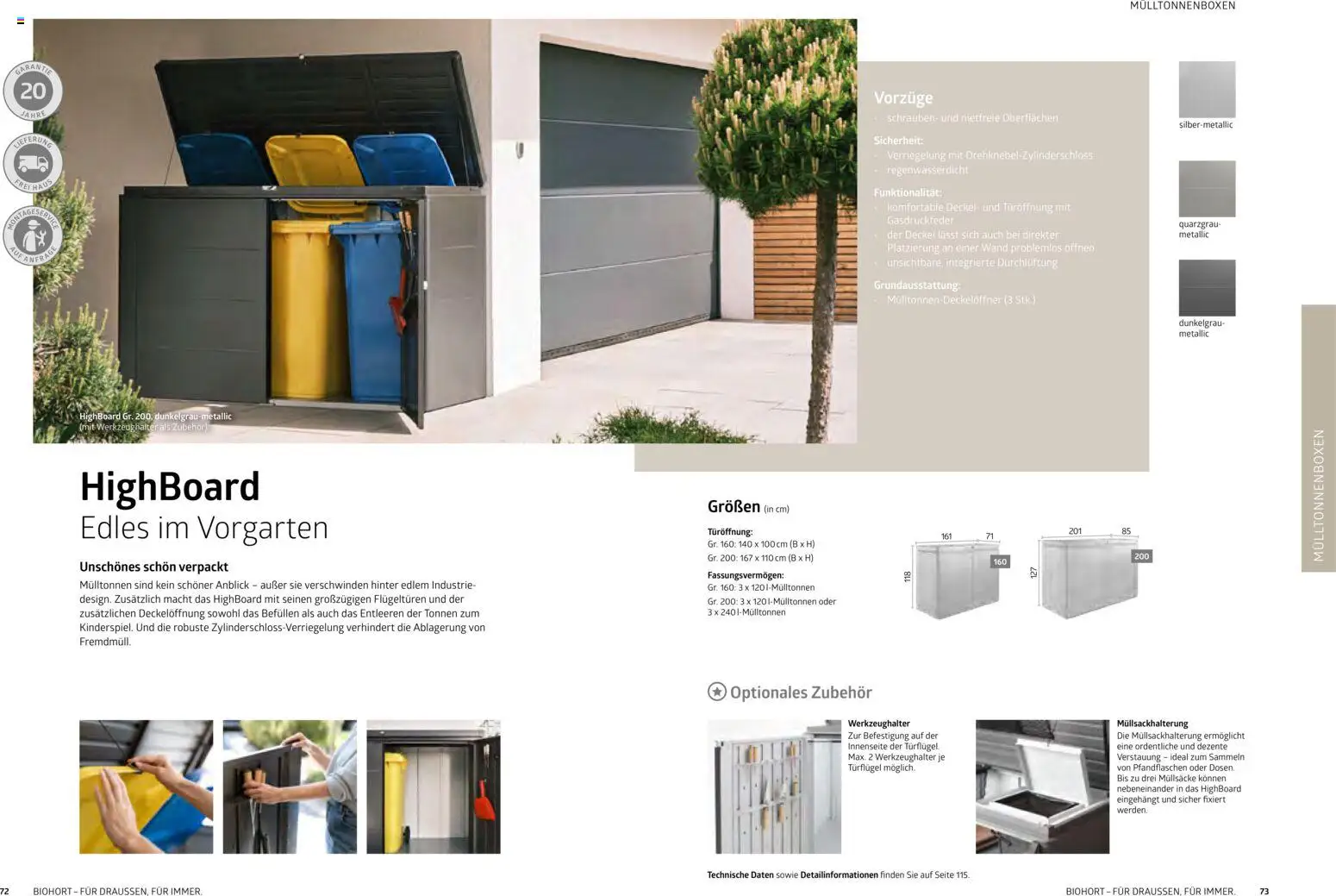 Dehner  Biohort – Metall für Garten & Terrasse gültig ab 05.01.2026 | Seite: 37