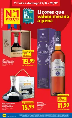 Pré-visualização Vista Alegre Sublime Vinho do Porto Tawny + Decanter, Emb. 0,75 L; 1 L = 21.32 válido de 22.12.2025 | Página: 26