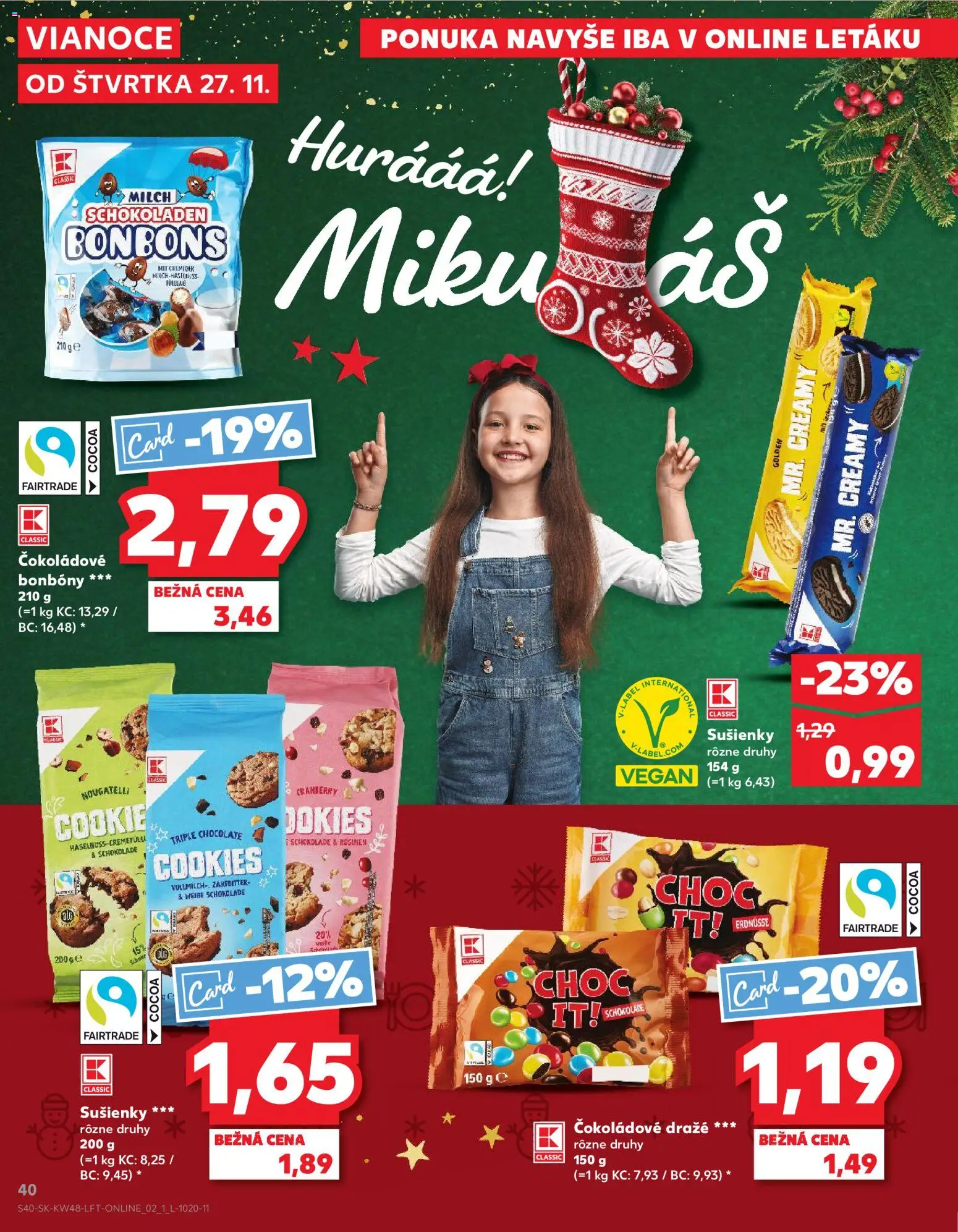 Nové Kaufland akcie – leták je platný od 27.11.2025 | Strana: 40