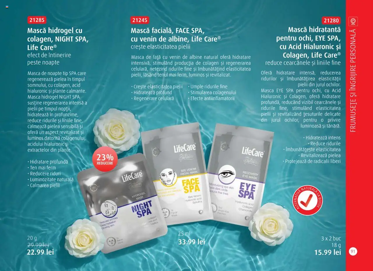 Noul catalog Life Care – valabil de la 01.10.2025 | Pagină: 93 | Produse: Pește