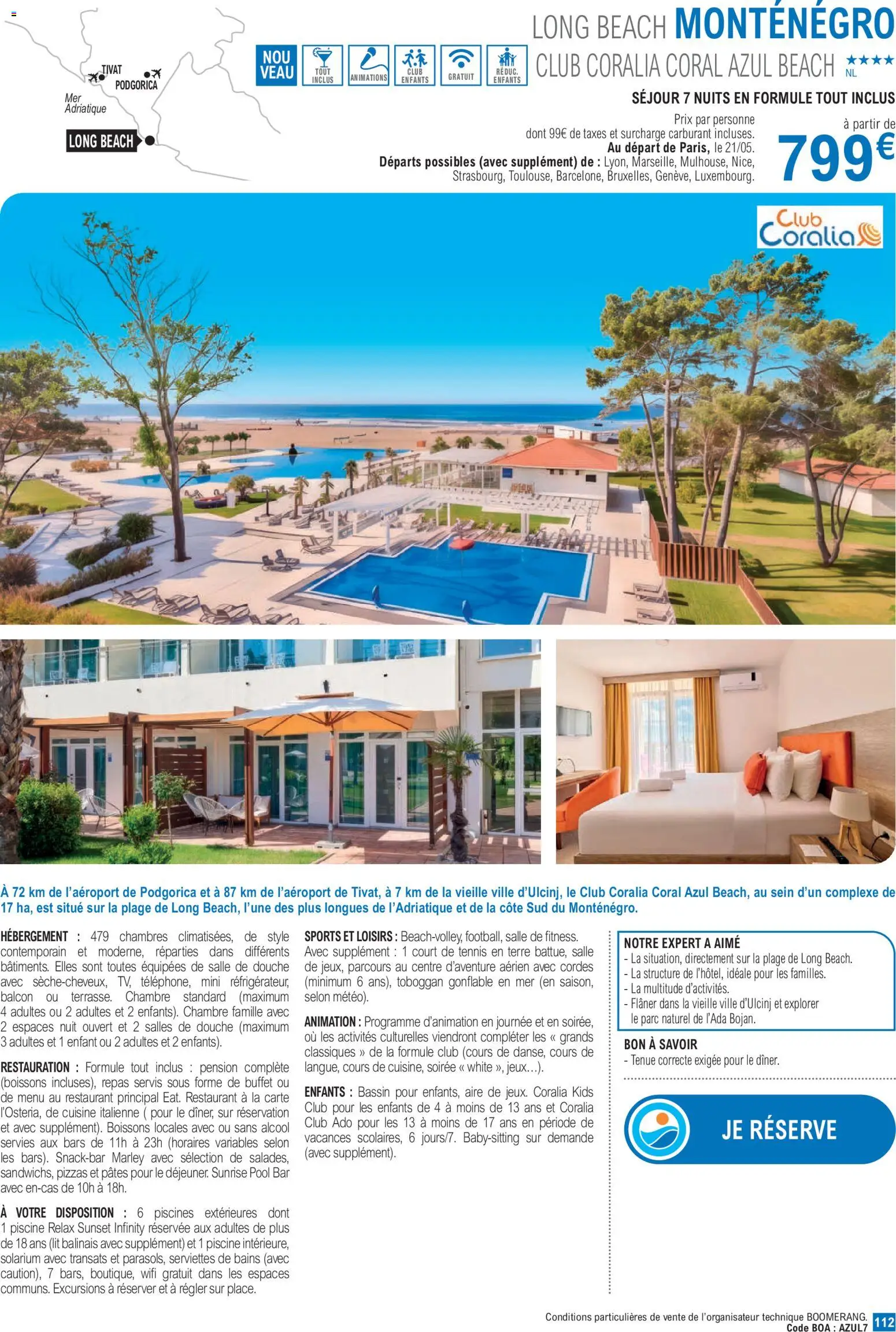 {H1} | Page: 112 | Produits: Toboggan, Lit, Buffet, Douche