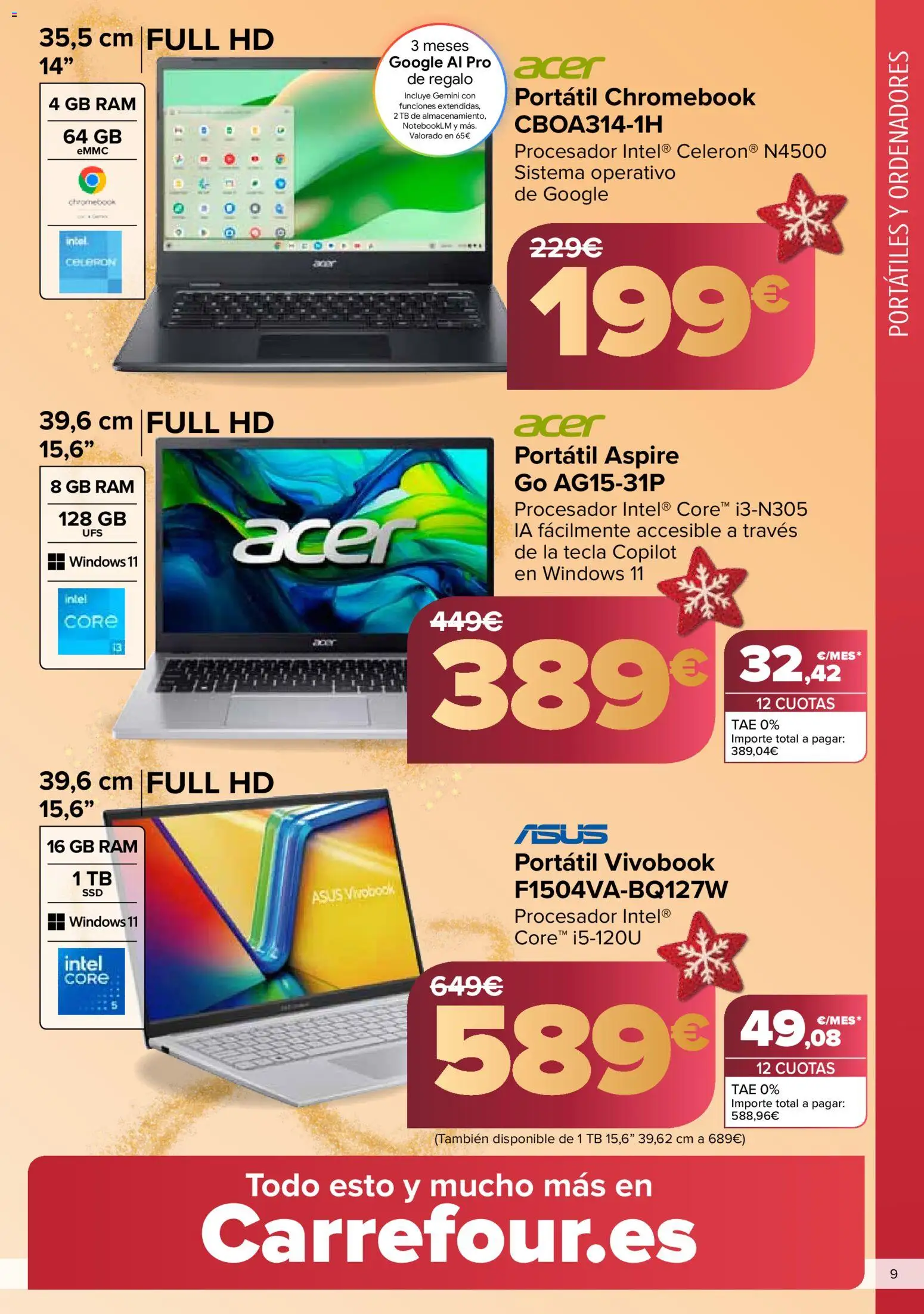 Carrefour folleto │ válido desde el 03.12.2025 | Página: 9