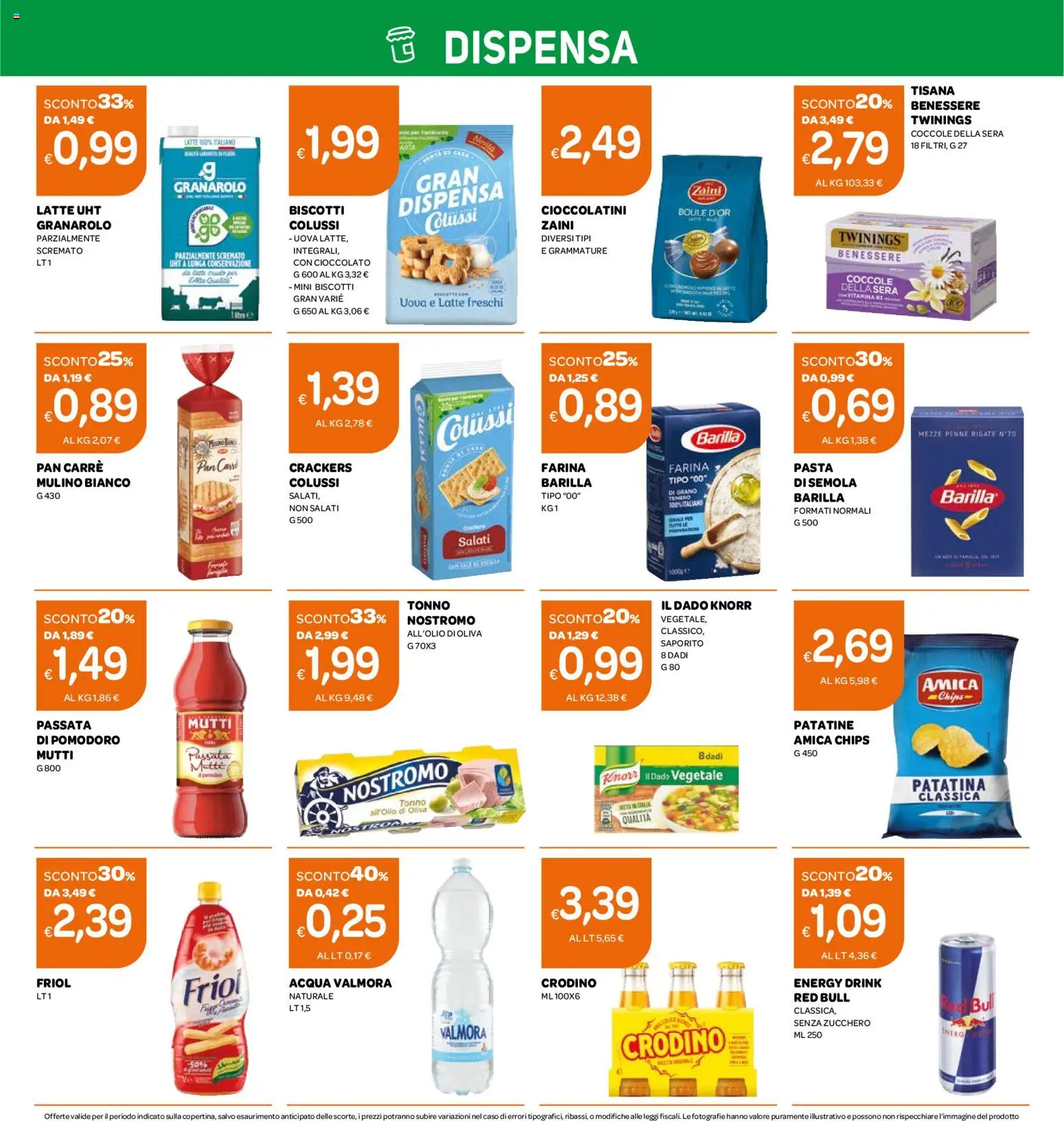 Volantino Ekom del 16.12.2025 | Pagina: 8 | Prodotti: Uova, Cioccolato, Latte, Mutti