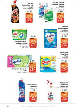 Colruyt - Prévisualisation de Colruyt catalogue valide à partir de 05.11.2025 | Page: 29 | Produits: Domestos, Soupline, bloc WC, Lessive