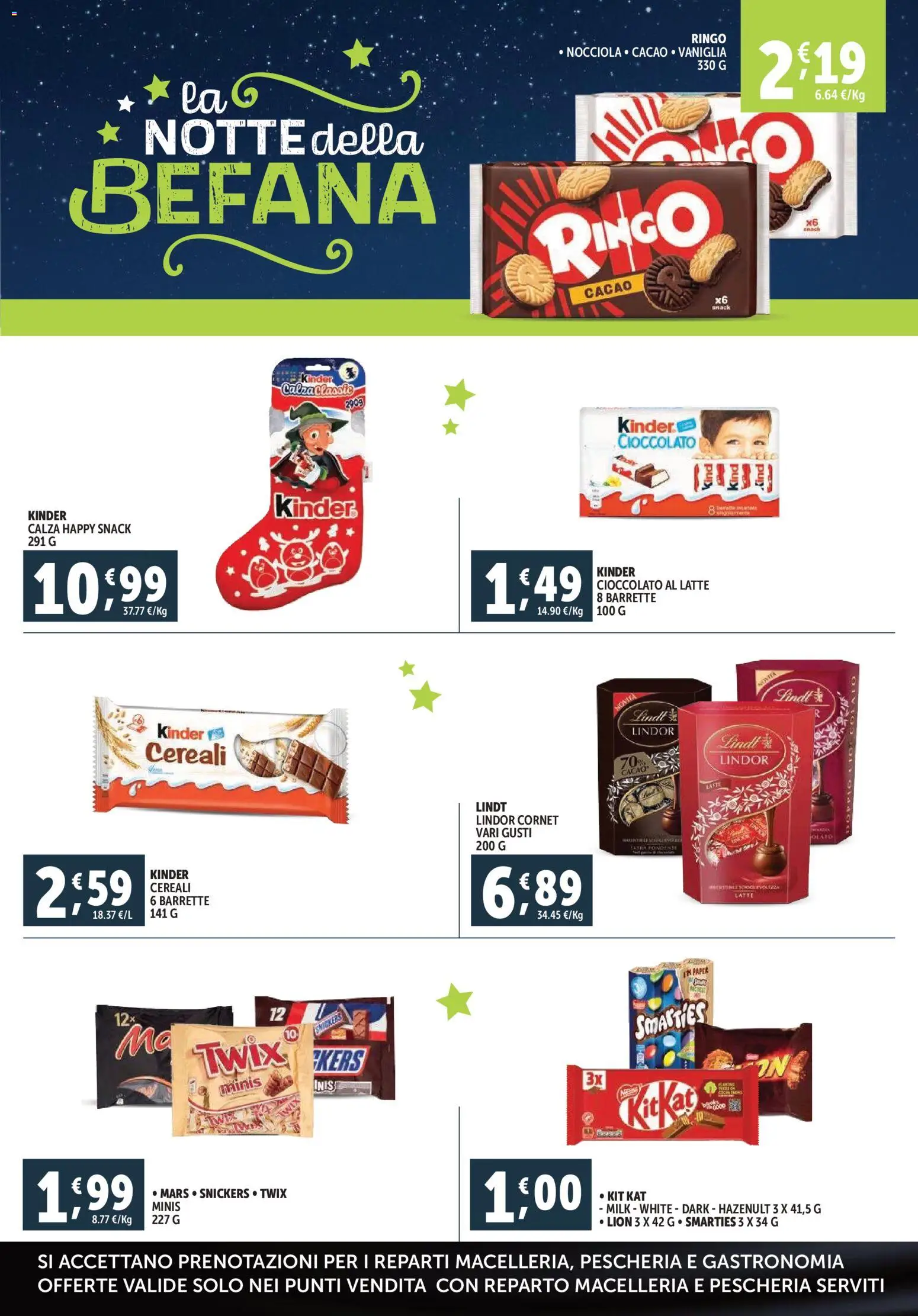 Volantino Decò del 29.12.2025 | Pagina: 8 | Prodotti: Cioccolato, Cereali, Latte, Cacao
