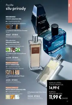 Oriflame leták platný od 25.03.2026 | Strana: 77 | Produkty: Toaletná voda, Voda