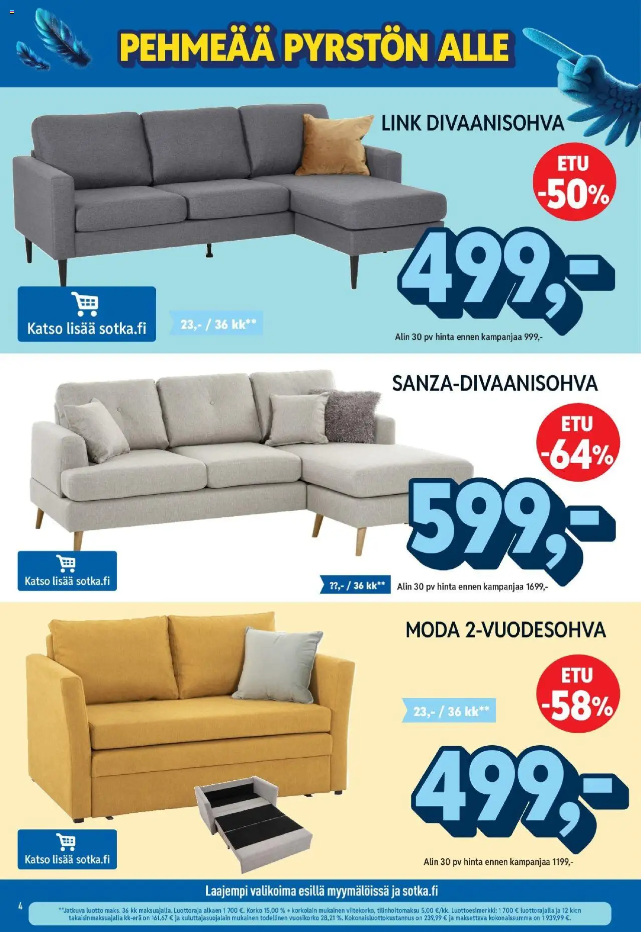  | Sivu: 4 | Tuotteet: Divaanisohva
