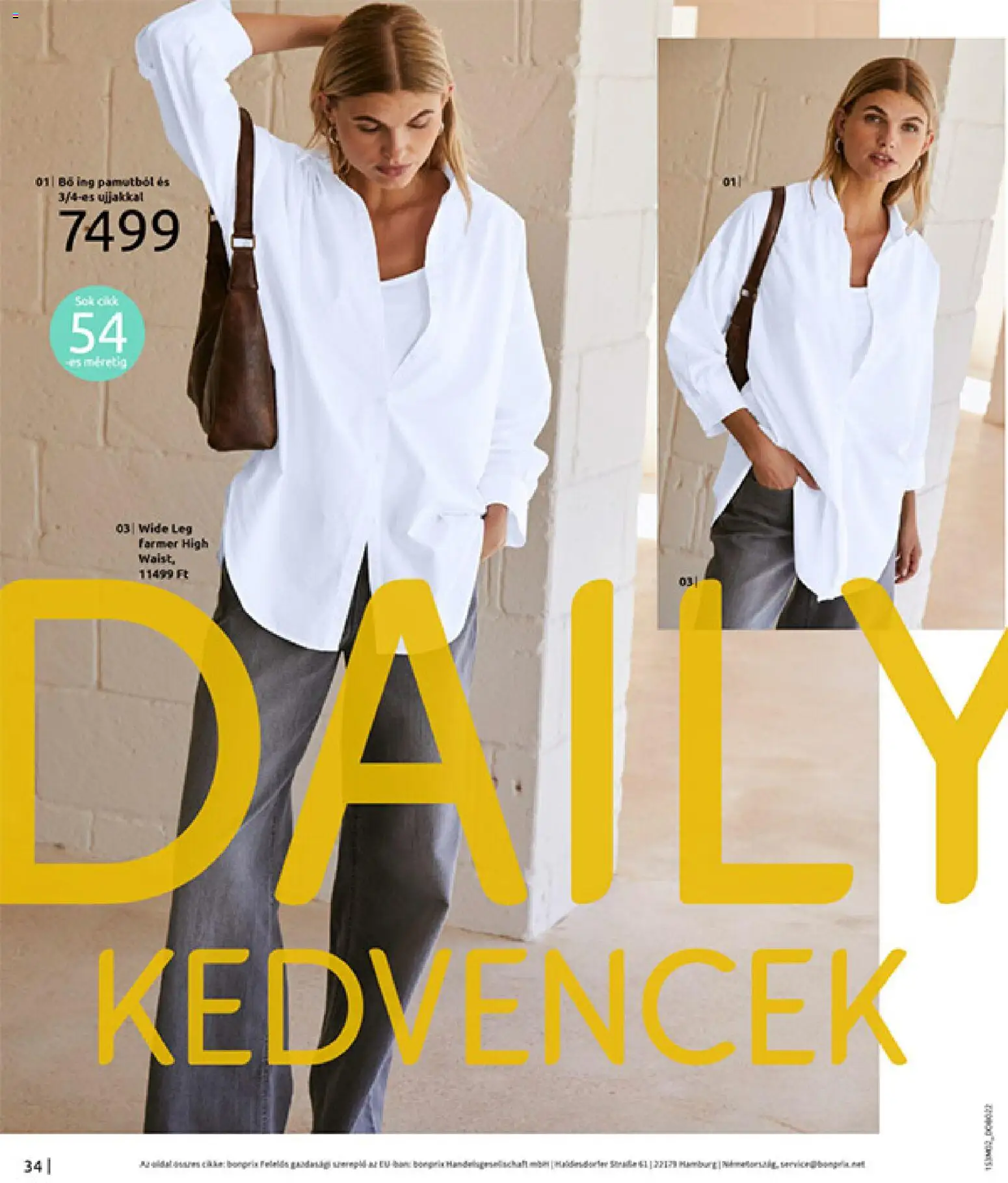 Bonprix akciós ujság - amely érvényes a következő dátumtól: 19.02.2026 | Oldal: 36 | Termékek: Farmer