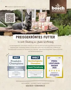 Fressnapf Magazin ab 01.11.2025 gültig | Seite: 2 | Produkte: Bosch