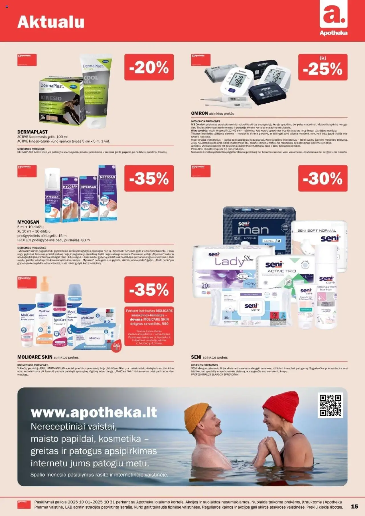 Apotheka akcijos nuo 01.10.2025 | Puslapis: 15