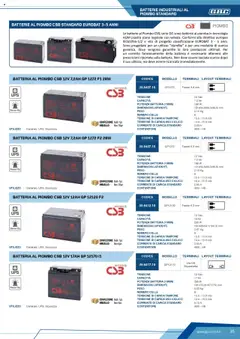 Volantino GBC del 12.04.2025 | Pagina: 35 | Prodotti: Contenitore, Batteria, Batterie