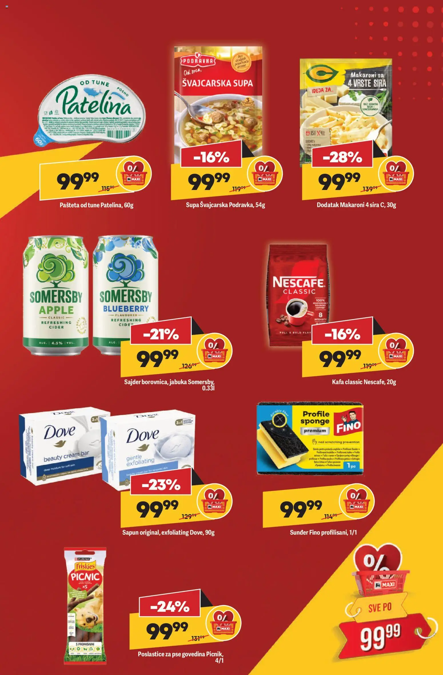 Maxi katalog - važi od 29.01.2026 | Strana: 3 | Proizvode: Govedina, Cider, Somersby, Kafa