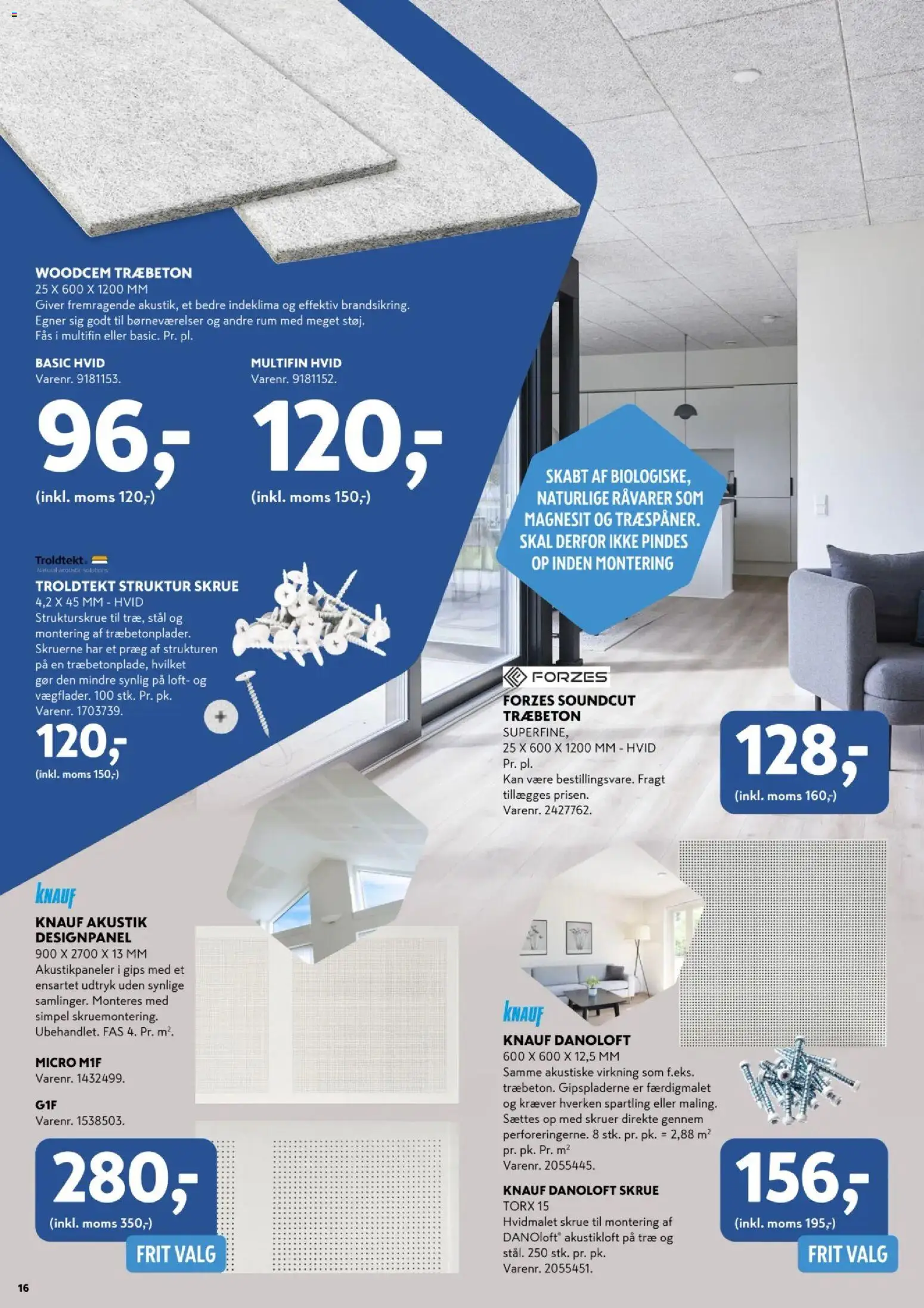 Davidsen tilbudsavis – gyldig fra 02.11.2025 | Side: 16 | Produkter: Søm, Skrue