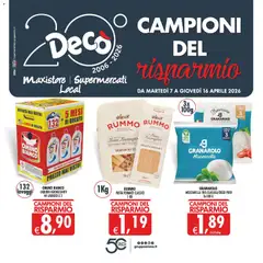 Anteprima del volantino Decò volantino Maxistore, Supermercati, Local Sicilia valido a partire dal 07.04.2026
