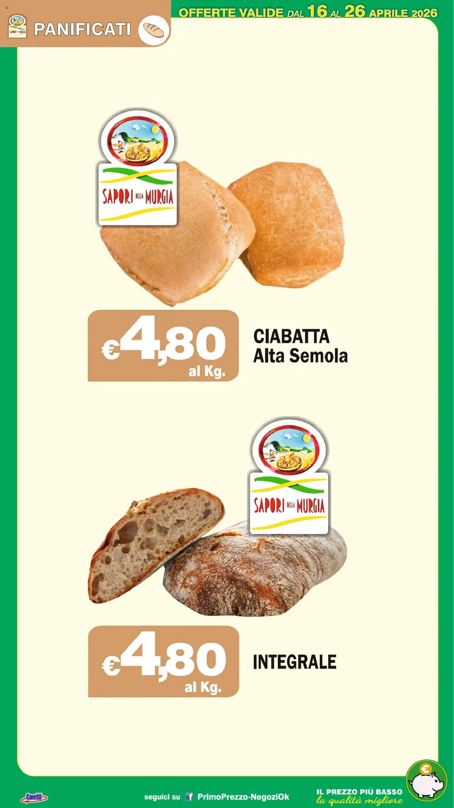 Volantino Primo Prezzo del 16.04.2026 | Pagina: 41