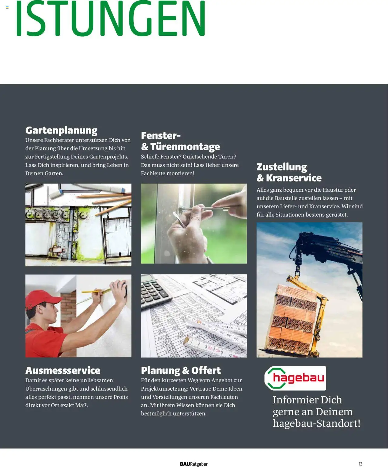 Hagebau Katalog Baurategeber gültig ab 07.04.2025 | Seite: 13