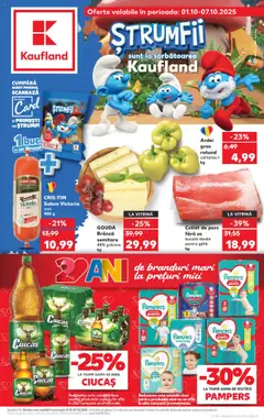 Ofertele Kaufland valabile de la 01.10.2025