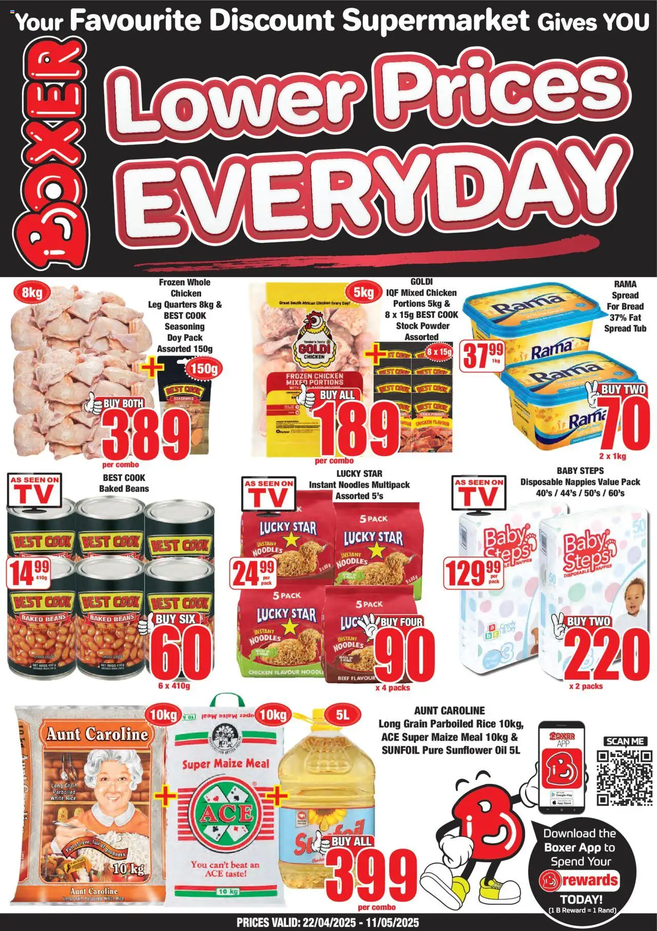 BOXER specials for this week May 2025 Catalogue