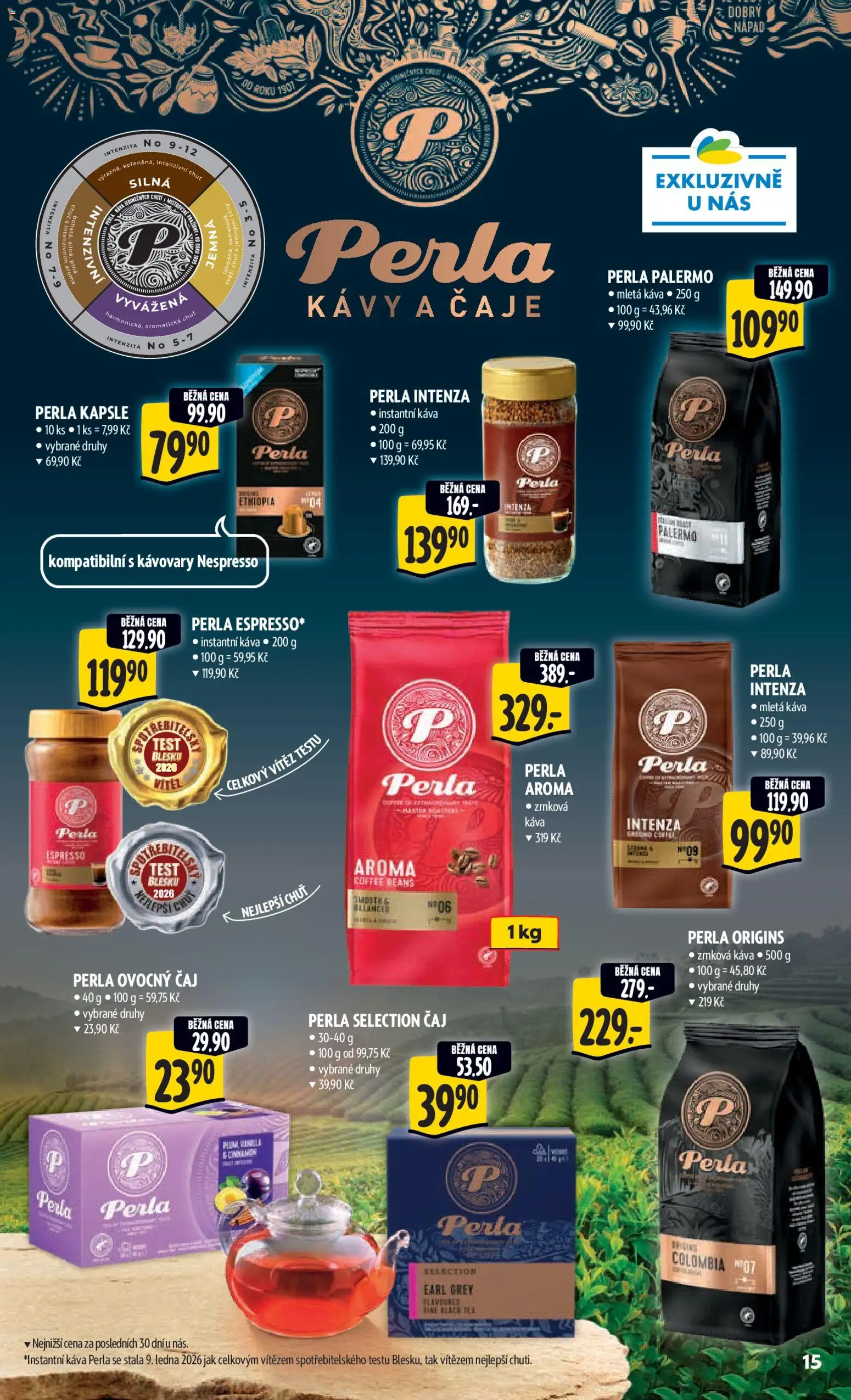 Albert leták - Hypermarket od 04.03.2026 | Strana: 23 | Produkty: Test, Kapsle, Zrnková káva, Mletá káva