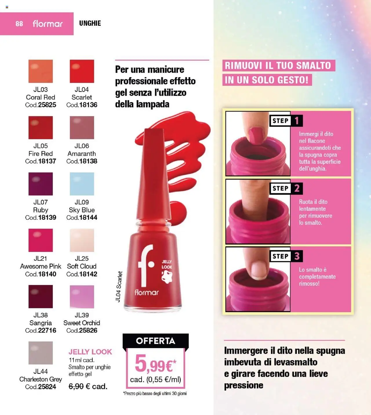 Volantino Stanhome del 09.09.2025 | Pagina: 89 | Prodotti: Spugna, Smalto per unghie, Lampada