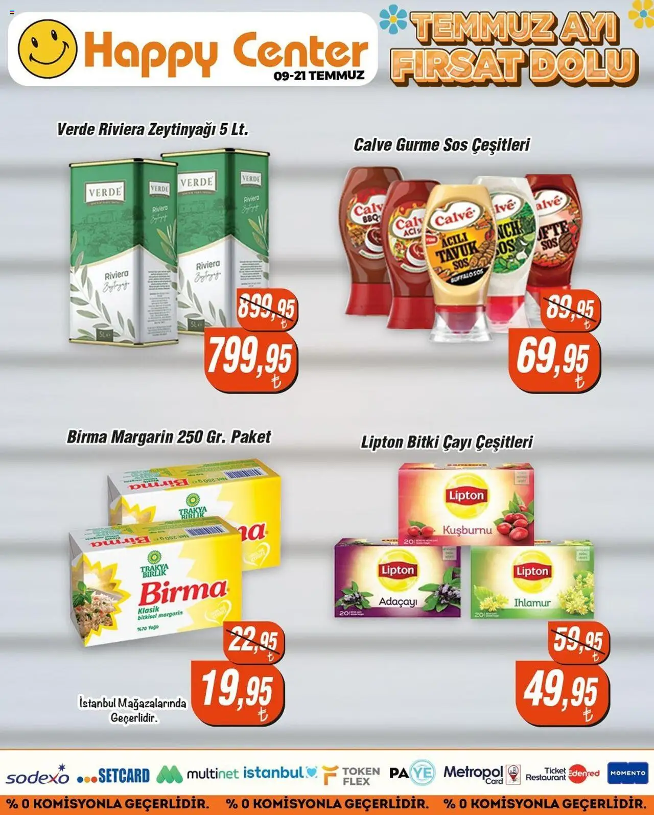 Happy Center Katalog - 09.07.2025 tarihinden itibaren geçerlidir | Sayfa: 12 | Ürünler: Salam, Biber, Piliç, Zeytin