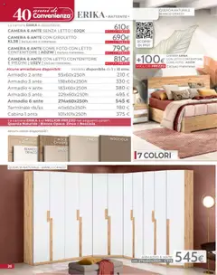Anteprima del volantino Volantino Mondo Convenienza	 valido a partire dal 09.09.2025 | Pagina: 28 | Prodotti: Letto contenitore, Contenitore, Letto, Armadio