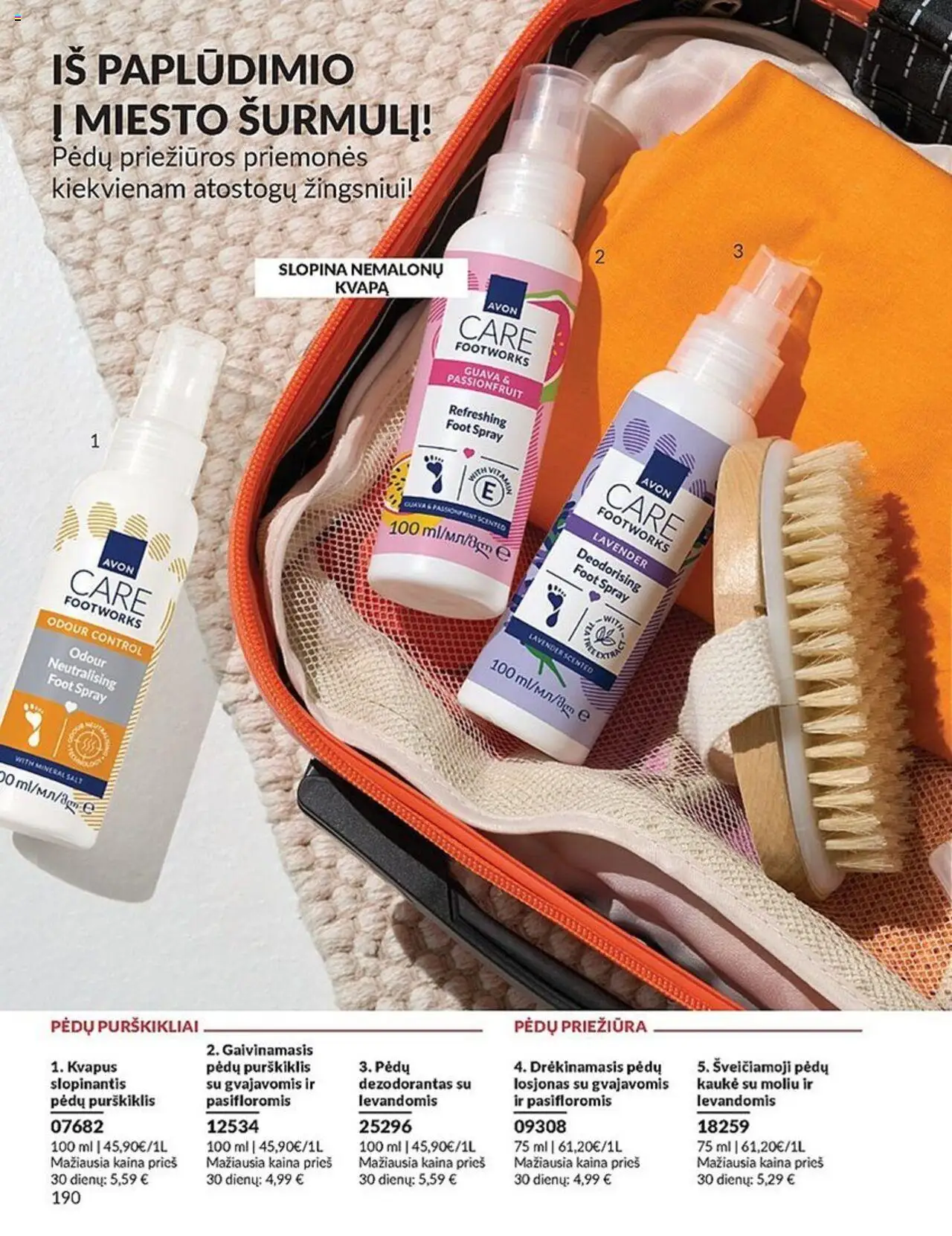 AVON leidinys│galioja nuo 01.07.2025 | Puslapis: 190 | Prekių: Kaukė, Dezodorantas