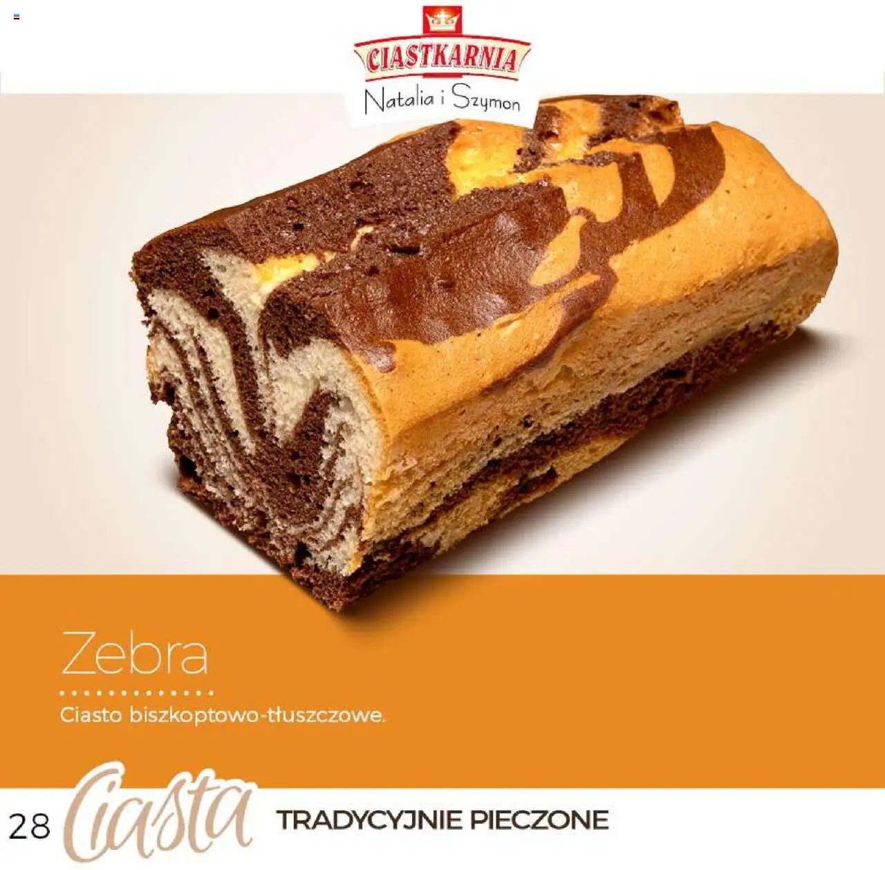 Topaz Gazetka - Ciast od 04.06.2025 | Strona: 28 | Produkty: Ciasto