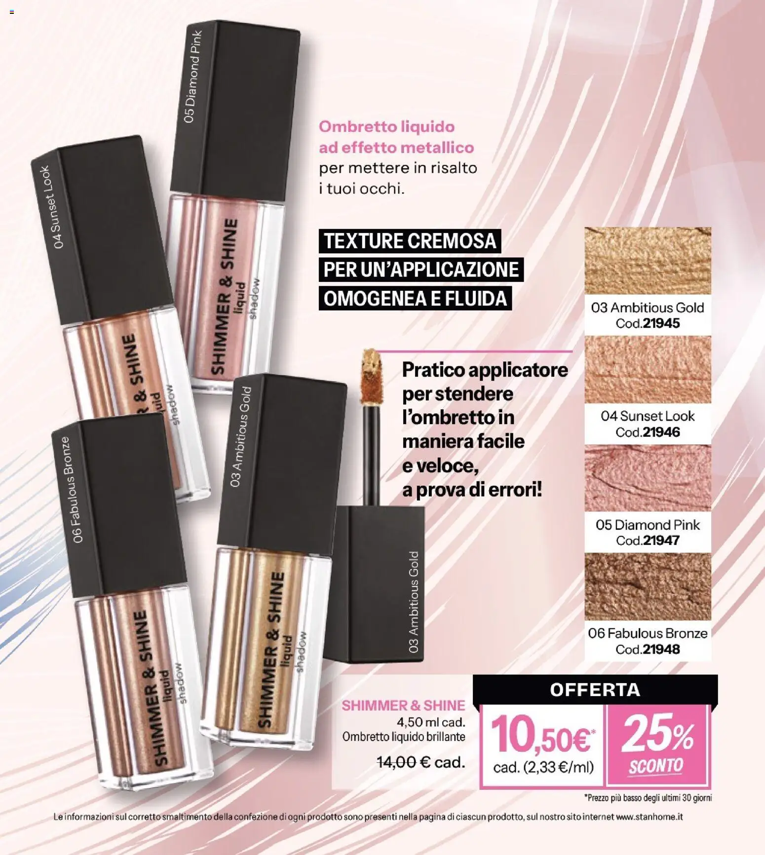 Volantino Stanhome del 21.04.2026 | Pagina: 55 | Prodotti: Ombretto