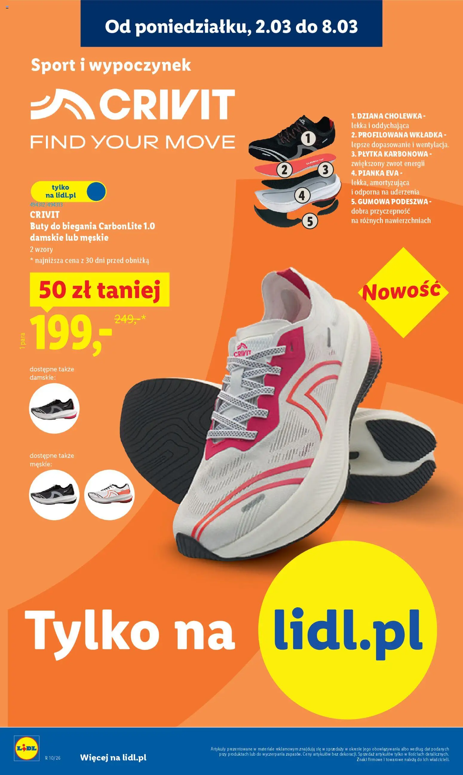 Lidl Katalog od 02.03.2026 | Strona: 26 | Produkty: Buty