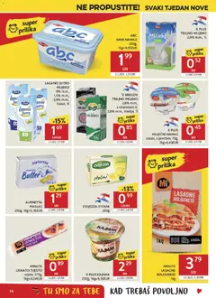 K PLUS TRAJNO MLIJEKO, TRAJNO MLIJEKO 2,8% m.m., 1l - Pregled kataloga iz trgovine Konzum, vrijedi od 29.04.2026 | Stranica: 14 | Proizvodi: Lasagne, Mliječni namaz, Mlijeko, Sir