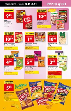 Pogląd oferty "Chrupki Cheetos, ser-keczup, 110 g; pizza, 120 g" - ważna od 03.11.2025 | Strona: 64