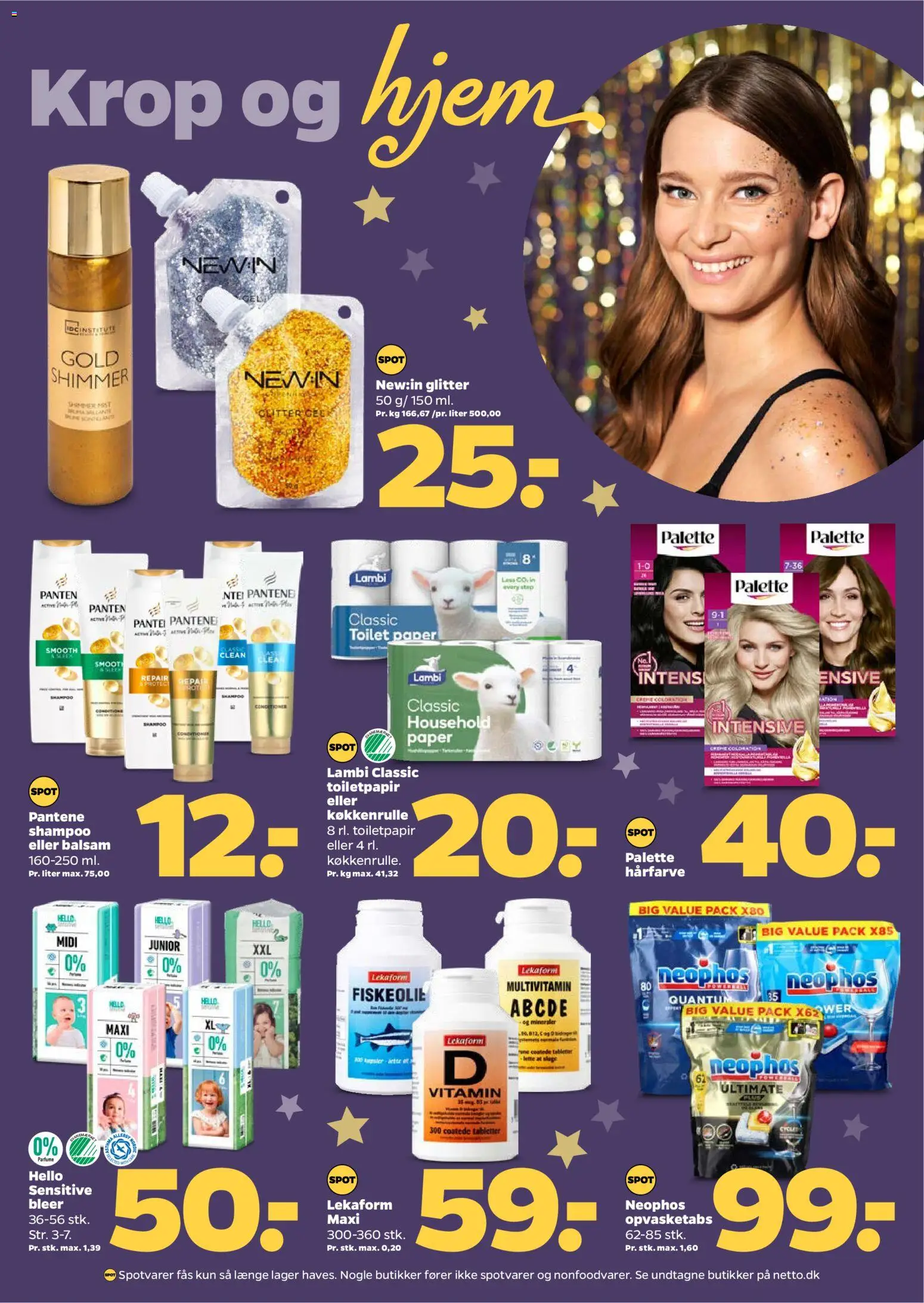 Netto tilbudsavis – gyldig fra 27.12.2025 | Side: 27 | Produkter: Parfume, Shampoo, Balsam, Toilet