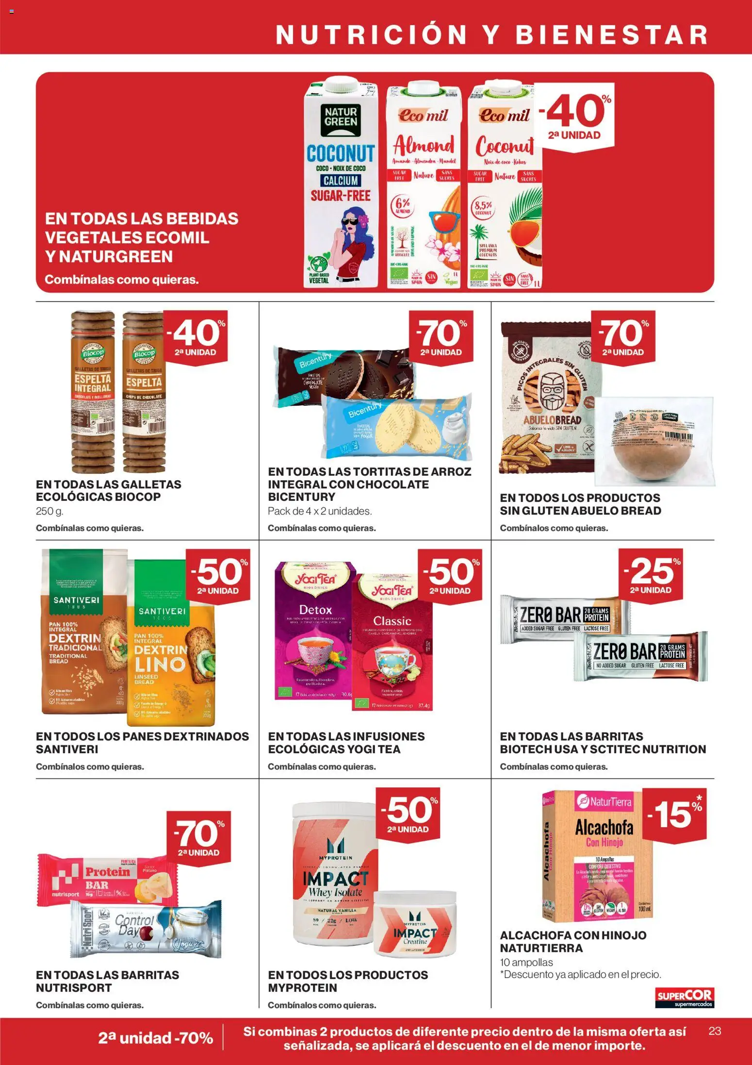 Supercor folleto │ válido desde el 26.02.2026 | Página: 23 | Productos: Pan, Arroz, Τυρόπιτα, Galletas