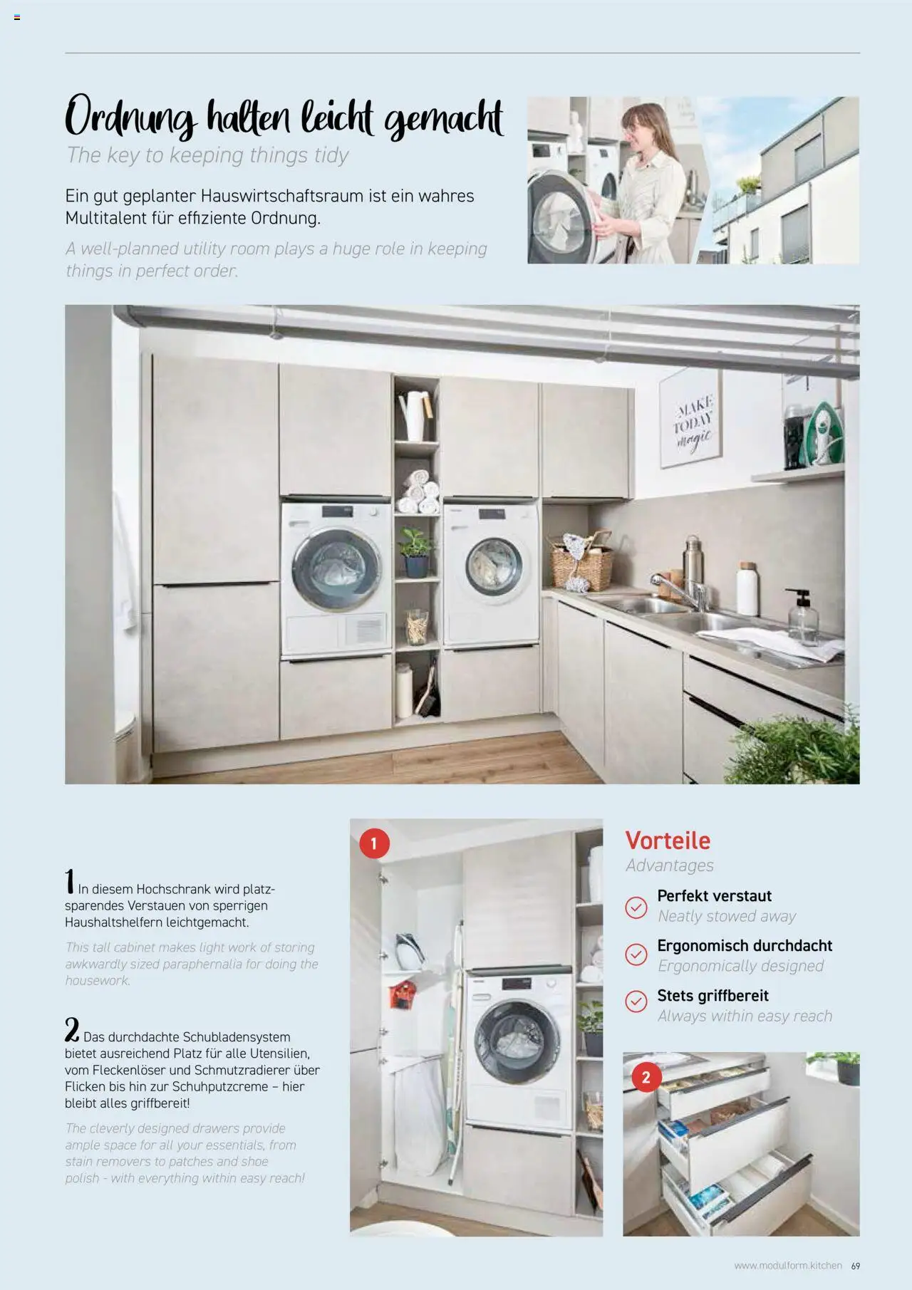 Ostermann Modulform Küchenprospekt  – gültig ab 26.05.2025 | Seite: 69 | Produkte: Hochschrank